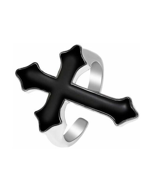 Филькина Грамота Кольцо открытое с крестом регулируемое по размеру