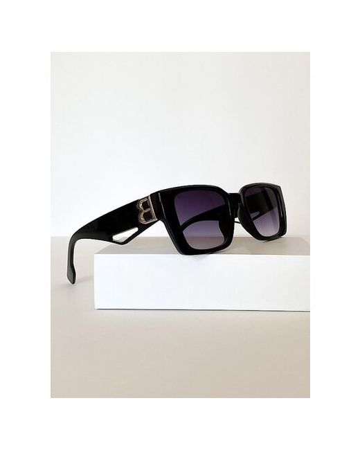 Zhejiang Kangcheng Industry Co., Ltd. Солнцезащитные очки квадратные с темно-фиолетовыми линзами брендовые Защита UV-400