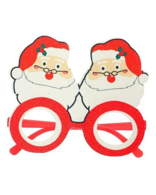 Market-Space Карнавальные очки Дед Мороз