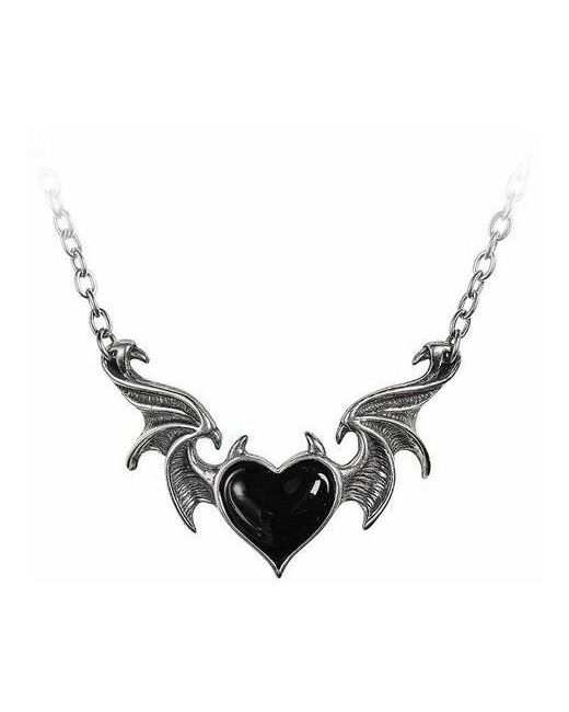 Филькина Грамота Ожерелье с подвеской кулоном сердце крыльями