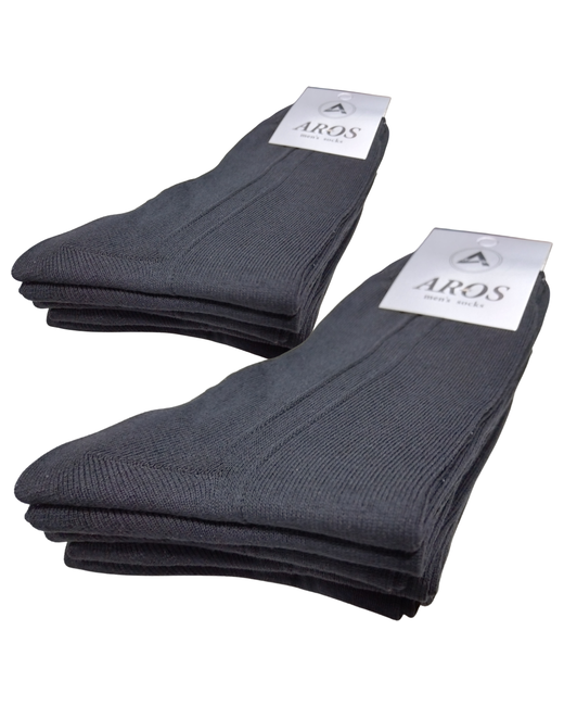 Не определен 7шт классические черные носки премиум качества выгодный комплект из хлопка комфортные износостойкие р-р 41-42 27