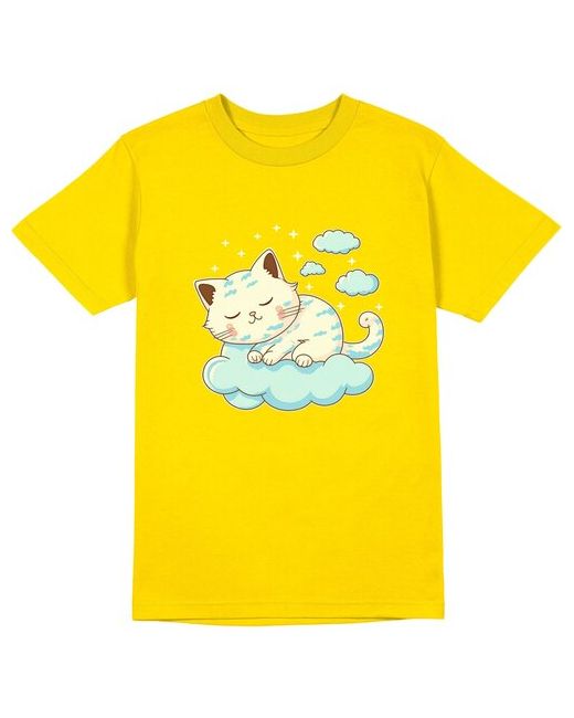 US Basic футболка Спящий котик 2XL