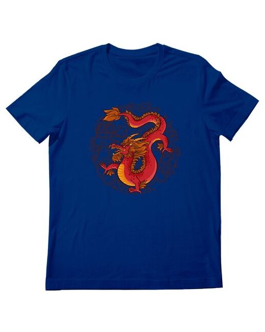 Roly футболка Огненный дракон. Красный дракон XL темно-