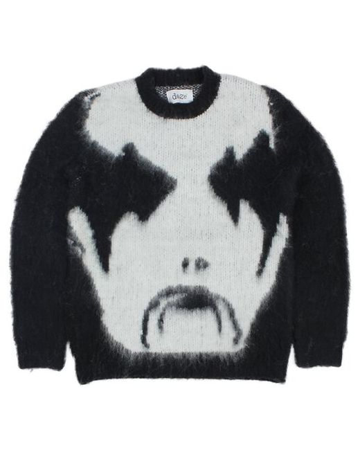 Daze Свитер Black Metal Face Sweater размер S