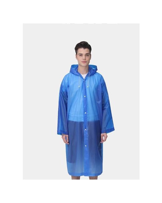 EVA raincoat Дождевик с капюшоном плащ накидка от дождя без резинки на рукаве