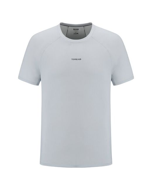 Toread Футболка беговая running training short-sleeve T-shirt 81417 Blue Heron Grey USXL