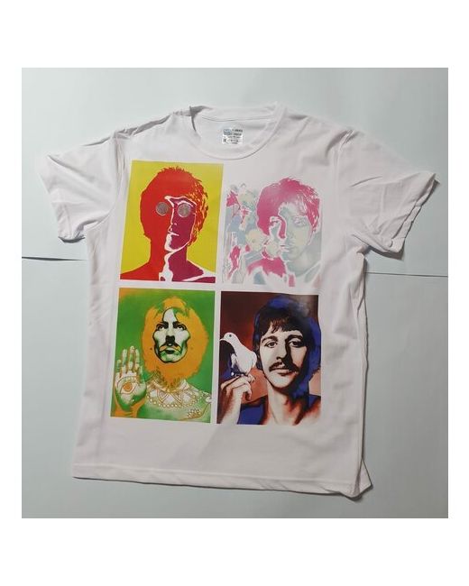 markoprint футболка с принтом Colors for Beatles размер 3XL