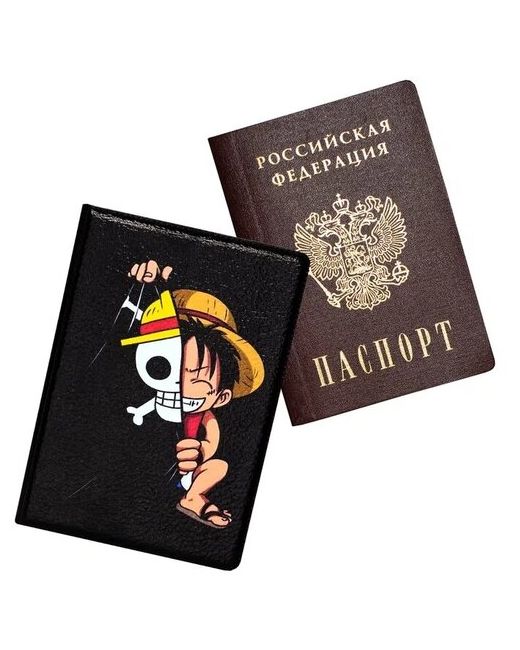 Keks Обложка чехол на паспорт Ван Пис One Piece