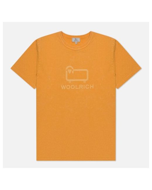 Woolrich футболка Macro Logo Размер M
