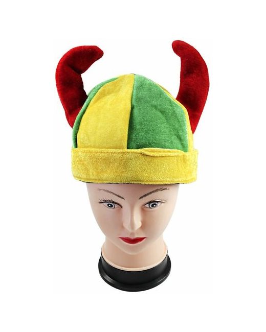 игрушка-праздник Карнавальная шапка викинга мягкая