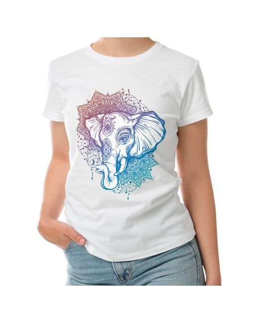 Roly футболка Мандала слон M