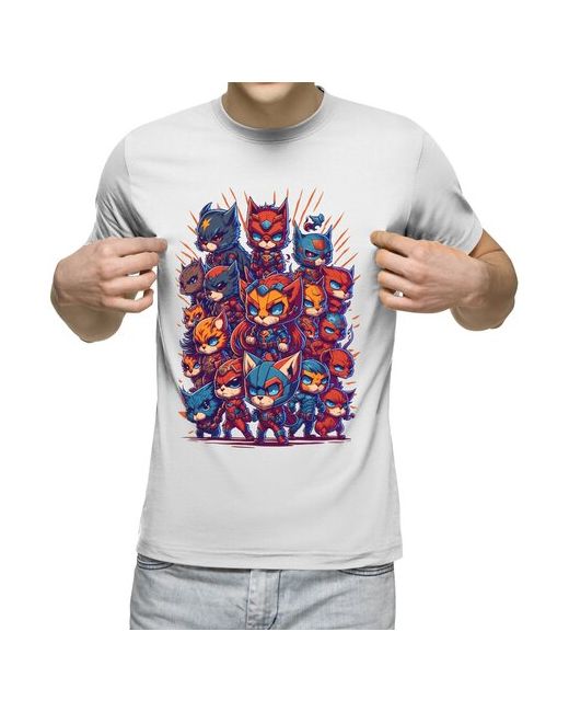 US Basic футболка Коты супергерои L