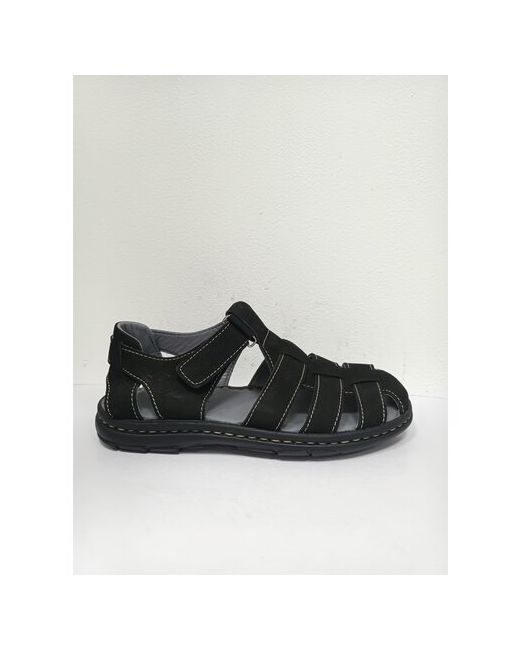 Rovigo сандалии черные 833-100-34 нубук размер 41