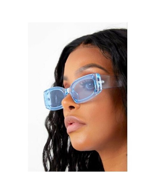 alvi lovely очки солнцезащитные узкие прямоугольные/очки цветные голубые/вайфареры/классические новинка 2023/модные унисекс