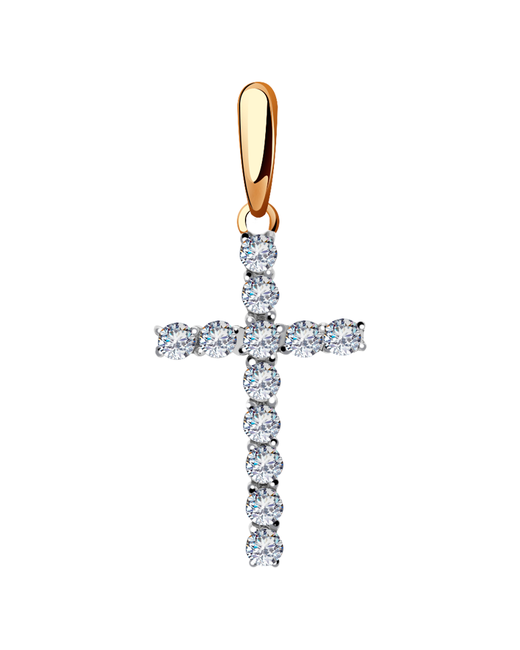 Diamant-Online Золотая подвеска Александра 1030212ск с бриллиантом