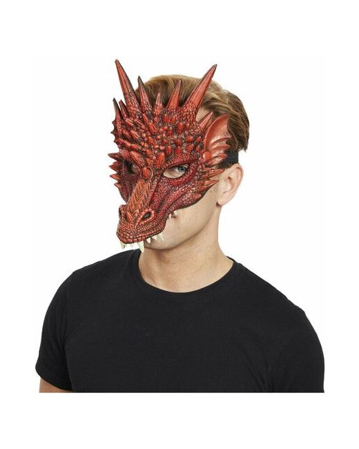 Riota Карнавальная маска латексная Дракон