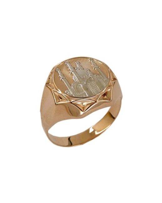Diamant-Online Золотое кольцо Золотые узоры 01-5571