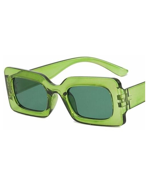 alvi lovely солнцезащитные очки вайфареры цветные/Wayfarer/очки зеленые линзы/широкие прямоугольные/квадратные