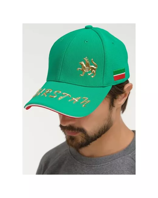 Фокс Спорт Спортивная кепка с гербом и флагом Татарстана