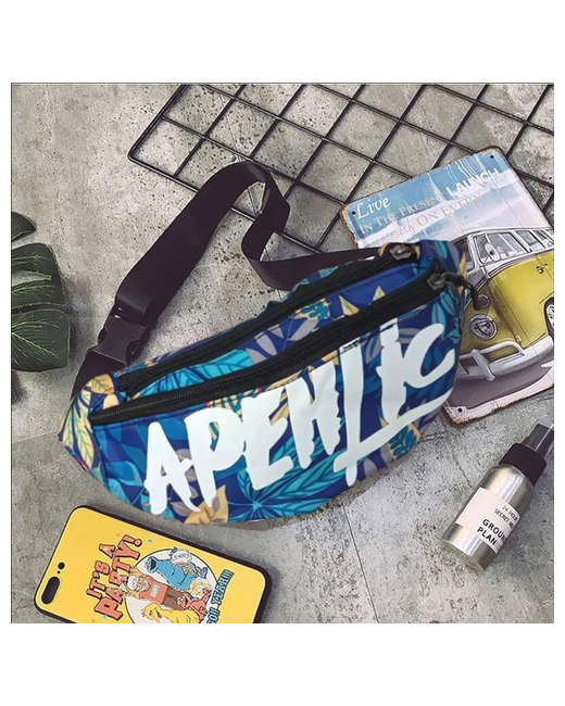 Kele Летняя бананка поясная сумка водонепроницаемая в стиле хип-хоп