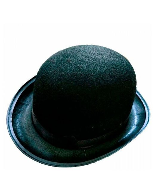 Happy Pirate Шляпа Котелок черная фетровая карнавальная взрослая размер