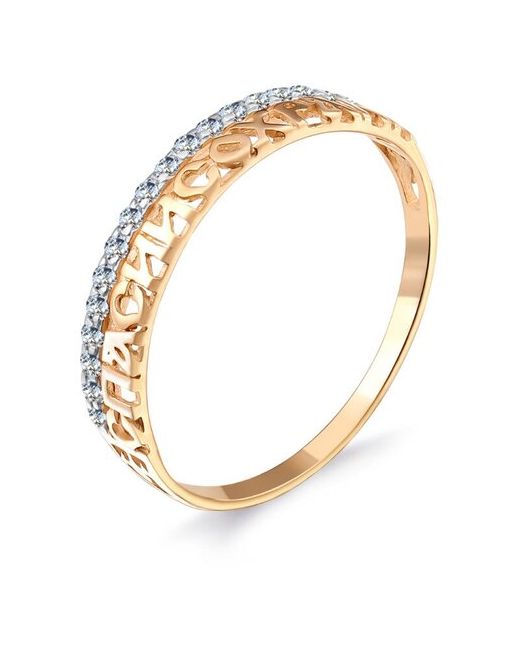 Dialvi Jewelry Золотое кольцо Спаси и сохрани DIALVI