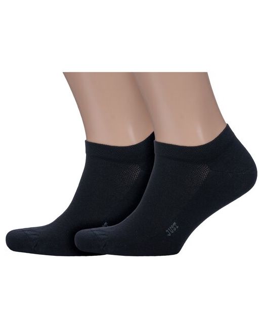 Красная Ветка Комплект из 2 пар мужских носков черные размер 29