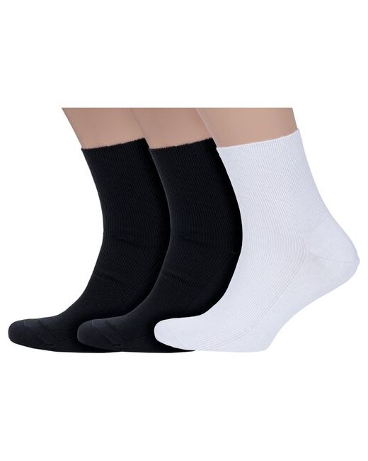 Dr. Feet Комплект из 3 пар мужских медицинских носков PINGONS микс 1 размер 29