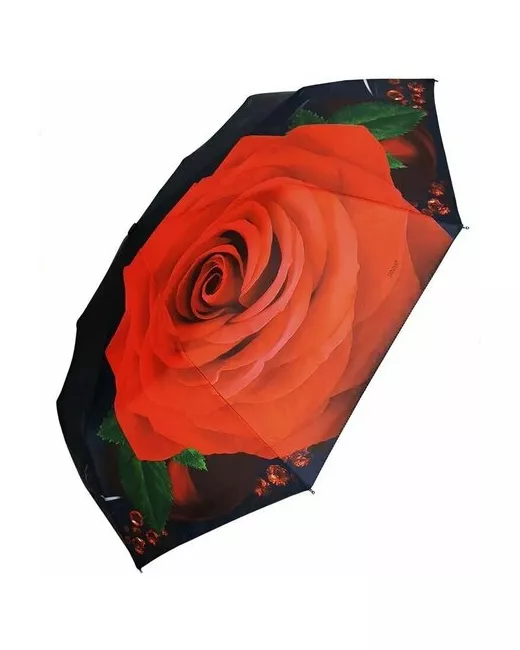 Universal Umbrella складной зонт Роза автомат
