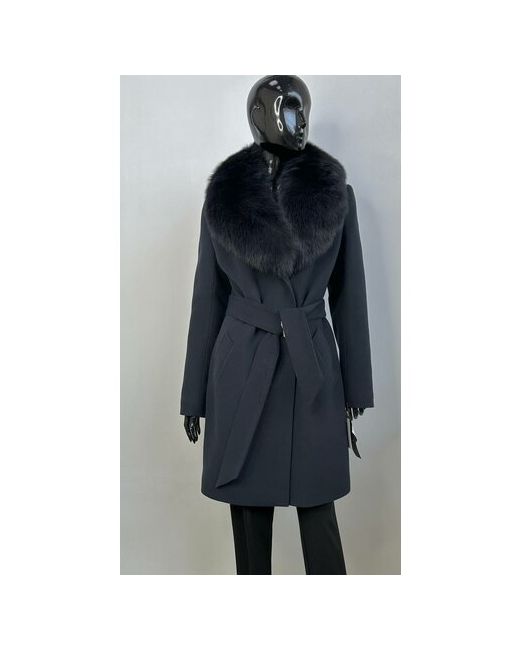 Парадок Зимнее пальто с натуральным мехом. Пальто классическое.Размер 46-48