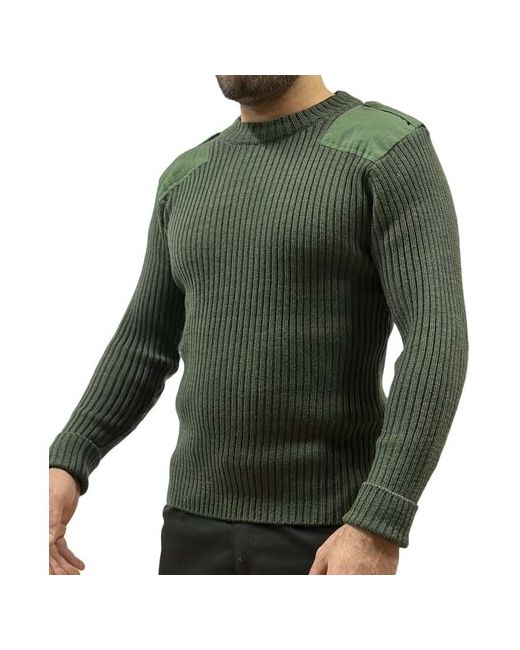 Военпро Армейский свитер вязаный оливковый RUS 52 XL