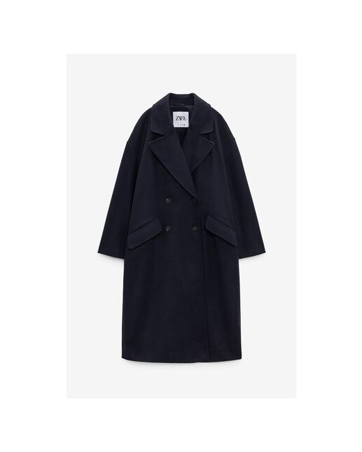 Zara Мягкое текстурное пальто большого размера