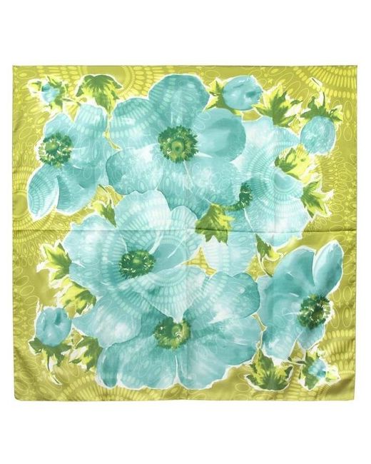 Roby Foulards Яркий платок с цветами 40105