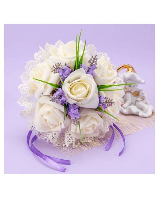 Свадебная мечта Красивый букет дублер для невесты на свадьбу Прованс с искусственными розами