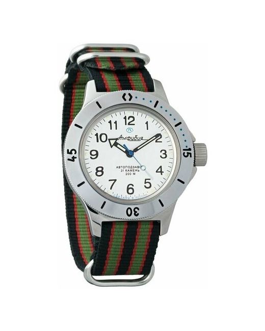 Восток наручные часы Амфибия 120813-multicolor нейлон мультиколор