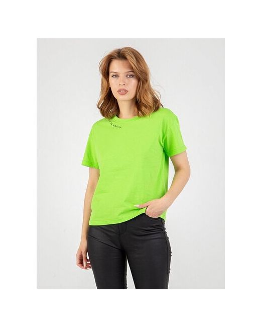 Lilians Джемпер футболка зеленая лайм размер 44