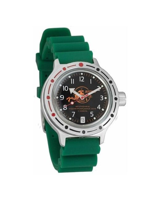 Восток наручные часы Амфибия 420380-resin-green полиуретан
