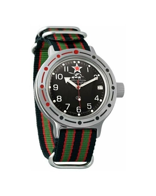 Восток наручные часы Амфибия 420306-multicolor нейлон мультиколор