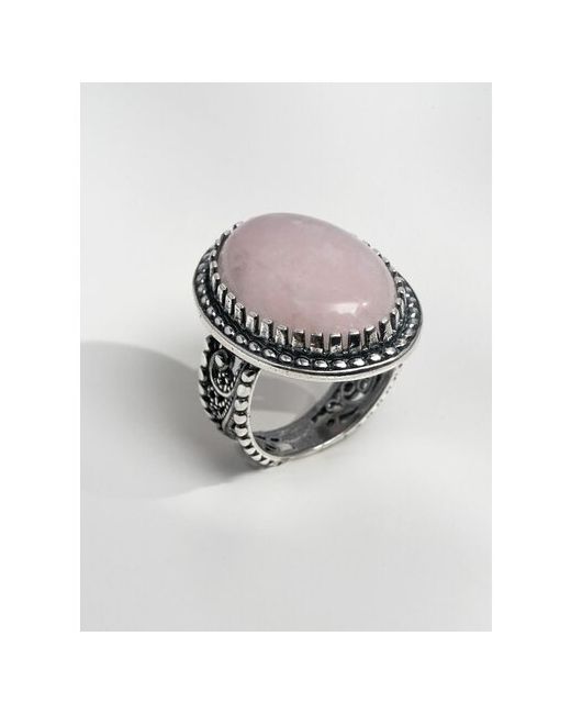 Shine & Beauty Ювелирная бижутерия кольцо с кварцем покрытое серебром
