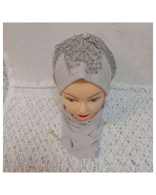 Киргизия Платок хиджаб серый