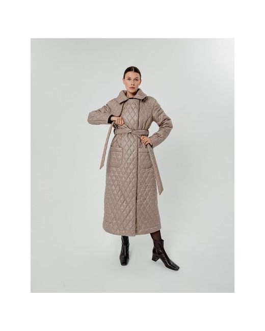 Liventini Пальто стеганое с шерстью Выберите Мокко размер44