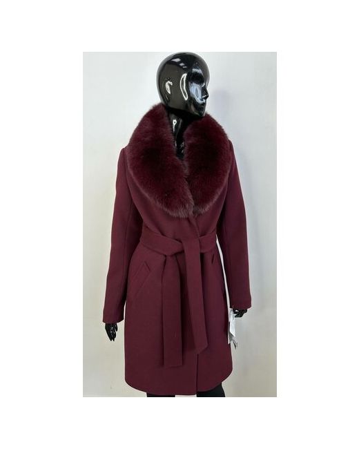 Парадок Пальто зимнее. Классическое пальто Зимнее с натуральным мехом. Размер 42