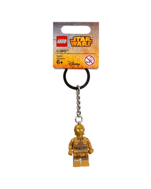 Lego Брелок для ключей Star Wars C 3PO Key Chain 853471