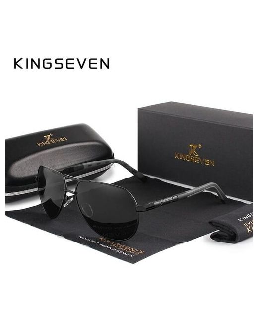 Kingseven Классические поляризованные очки с антибликовым покрытием black night 2023 .
