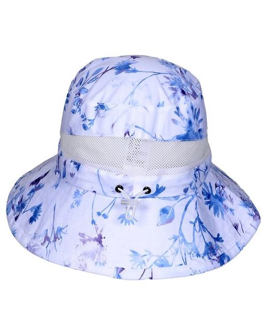 Toread Шляпа 2023 Large brim ultralight hat Blue and white ink shadow printing