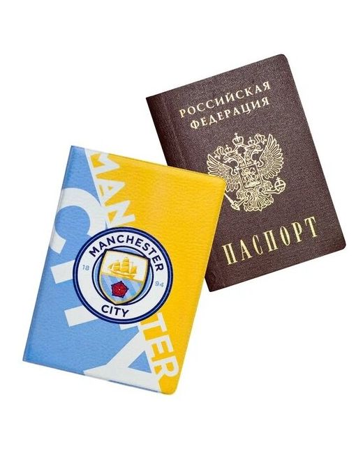 Keks Обложка чехол на паспорт ФК Манчестер Сити FC Manchester City