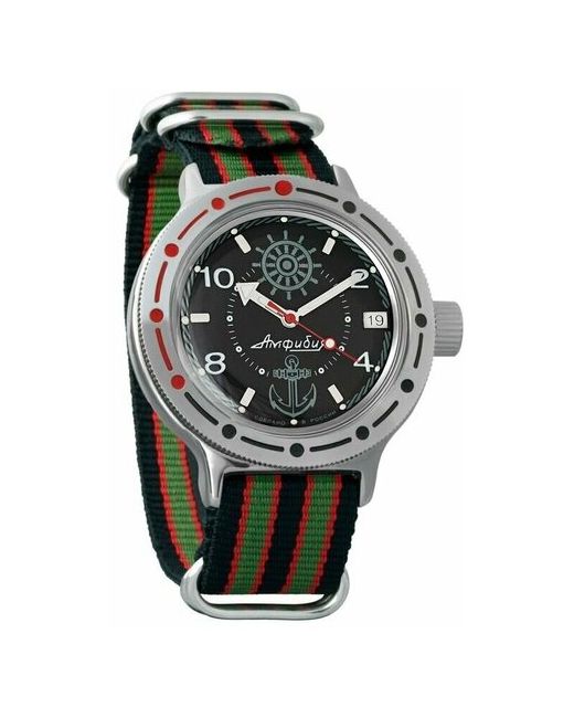 Восток наручные часы Амфибия 420526-multicolor нейлон мультиколор