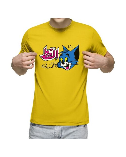 US Basic футболка Том и Джерри. Жевательная резинка из 90-х. 2XL меланж