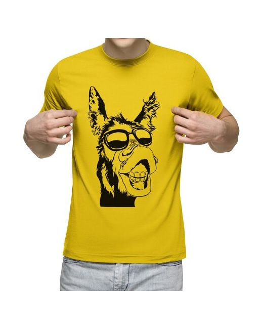 US Basic футболка Cool donkey S меланж