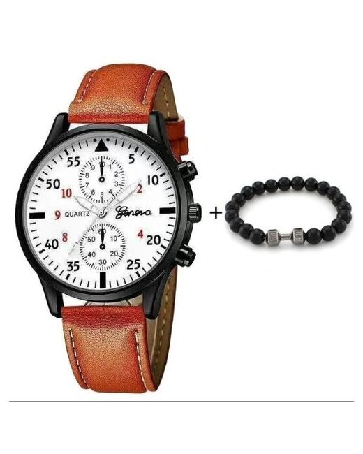 Dijanes Новые часы роскошный набор с браслетом модные деловые кожаные кварцевые наручные для подарочный Relogio